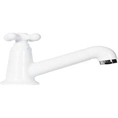 VIQUA Torneira Lavatorio PVC Branca Marujá 1/2"