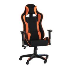 Cadeira Gamer Preta Com Laranja Mk-2040 - Makkon