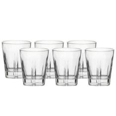 Jogo 6 Copos Baixo Em Vidro 330Ml Ocean - Hauskraft