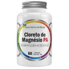 Cloreto de Magnésio PA 60 Cápsulas - Flora Nativa