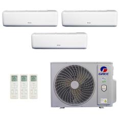 Ar-Condicionado Multi Split Inverter R-32 Gree 36.000 (1x Evap HW 12.000 + 2x Evap HW 18.000) Quente/Frio 220V