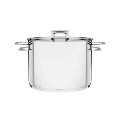 Caldeirão Tramontina Brava em Aço Inox Fundo Triplo com Tampa Plana e 