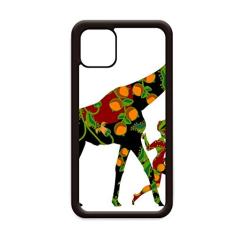 Capa feminina africana aborígene negra girafa para iPhone 11 Pro Max para Apple Mobile Case Shell