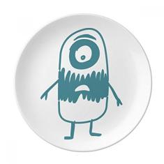 Universo Alienígena Monstro Criatura Alienígena Prato Decorativo de Porcelana Salver Prato de Jantar