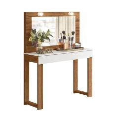 Penteadeira Camarim Gala 1 Gaveta e Soquetes Para Lâmpadas