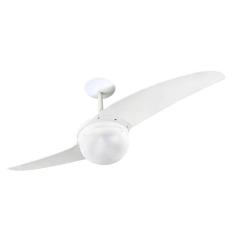 Ventilador De Teto Spirit 202 Branco Lustre Globo 127V