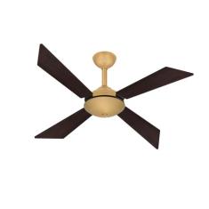 Ventilador De Teto Dourado Tech 4 Pás Sala Turbo Ventax 220V, 220V