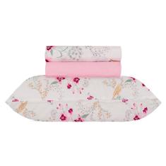 Jogo De Cama Duplo Queen 140 Fios Cloe Realce Premium Sultan