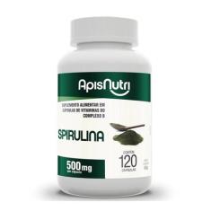 Spirulina 500mg 120 Cáps Apisnutri - SV