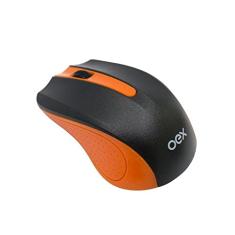 Mouse Wireless 1200 DPI OEX Experience MS404 - Laranja