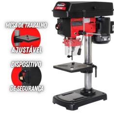 Furadeira De Bancada Kajima FB1300 Elétrica Bivolt 1/3HP Com Chave Sel