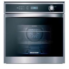 Forno de Embutir a Gás Brastemp 78 Litros Inox com Convecção e Termôme
