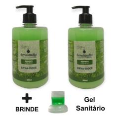2 Sabonete Líquido Grande 500ml Cheiroso Perfumado Grosso Banho Lavabo