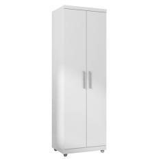 Armário Multiuso Sabrina 2 Portas - AJL Móveis Branco