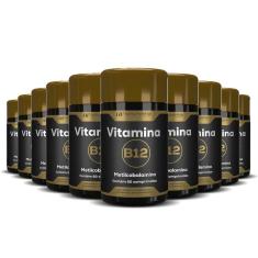 10X Vitamina B12 Metilcobalamina 60Comps Hf Suplementos