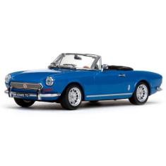 Miniatura Fiat 124 Spider BS 1970 Conversível 1/43 Vitesse, Azul
