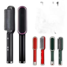 Escova Secadora Pente Quente Alisadora Cabelo Ionica Bivolt