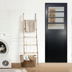 Porta Basculante Lambril Linha Veneza 210x80 Abertura Direita - Esquad