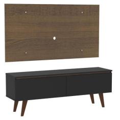 Rack Le Mans e Painel TV 55 Polegadas 2 Portas Rustic Madesa