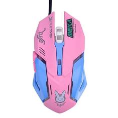 Mouse OW Respiração LED Retroiluminado Gaming Mouse Genji Reaper Wired USB Computer Mouse para PC e Mac E-Sports Gamers