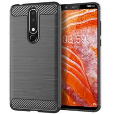 Capa NOKIA 3.1 Plus, sensação macia, proteção total, anti-arranhões e impressões digitais + capa de celular resistente a arranhões para NOKIA 3.1 Plus