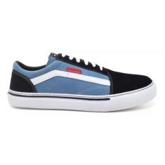 Tenis Skate Polo Blu Com Solado De Borracha Adicionar Skool, Azul, 40
