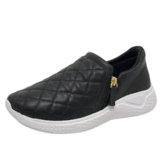 Tenis Feminino Slip On Casual Comfortflex Conforto