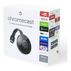 Google Chromecast 2 Full Hd 1080P Wi-Fi Hdmi Netflix Novo Nf