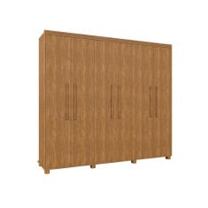 Guarda Roupa de Casal  Madri MDF 6 Portas Camas Fênix