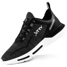Tênis Masculino Esportivo X-try Original Confortavel e Macio-Masculino