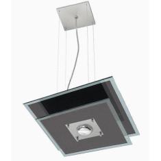 Pendente de Vidro Quadrado 40cm 132 Pantoja & Carmona