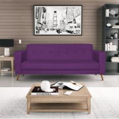 Sofá 3 Lugares 200cm Marisa Suede Yescasa