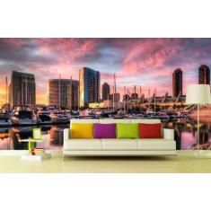 Papel de Parede Painel Fotográfico Cidaden 2,00X3 na 2531 - Voce Decor