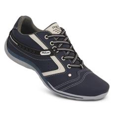 Tênis Sapatenis Masculino Philos West Sapato Social Casual, Azul escur
