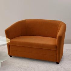 Sofá Namoradeira Mari Boucle Estofama