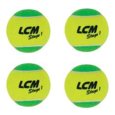 Kit Bola de Tênis Stage 1 LCM com 4 Unidades