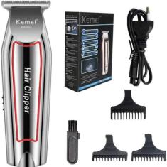 Maquina Cortador De Cabelo Barba Kemei Km-032 110V/220V