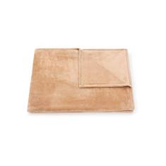 Cobertor Manta Microfibra Solteiro 150x220 Cm Bege - Loani
