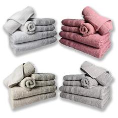 Jogo De Toalhas 8 Banhos 8 Rostos 8 Grande Grossa