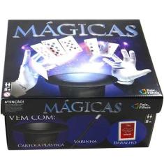 Caixa de Magicas Infantil com Cartola 30 Truques Pais e Filhos 7282