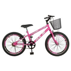 Bicicleta Aro 20 Kls Free Gold Freio V-Brake Mtb Feminina-Feminino