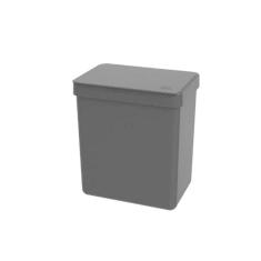 Lixeira Single 2,5 Litros Preto - Coza