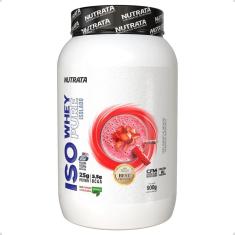 ISO Whey Pure Protein 25g de Proteina 900g Nutrata-Unissex
