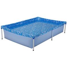 Piscina Com Armação 1000 Litros 189 X 126 X 42 Cm Mor