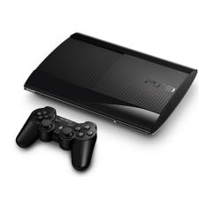 Sony Playstation 3 Super Slim 500gb + 5 Jogos Cor Charcoal Black