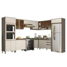Cozinha Modulada Connect 17 Duna/cristal - Henn