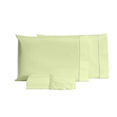 Jogo De Lençol Queen 03 Peças Ponto Palito Percal 100% Algodão 200 Fio