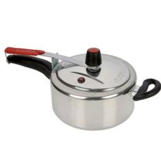 Panela De Pressão 3 Lts Alumine Polida Alegrete Prata