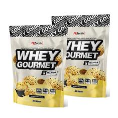 Kit 2X Whey Protein Gourmet 907g Refil - FN Forbis Nutrition, Único, M