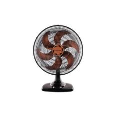Ventilador Osc Mesa Turbo 50cm 6 Pás - 220v - Preto/bronze - VENTISOL,